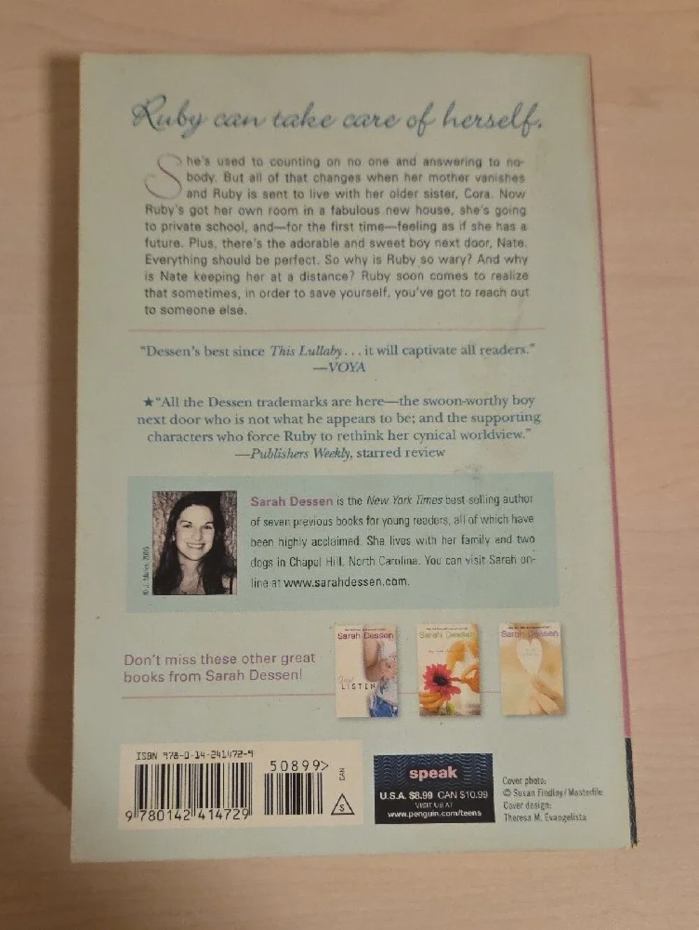 Lock and Key by Sarah Dessen